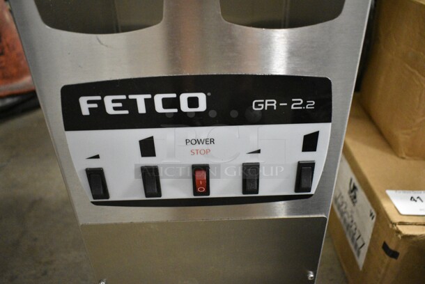 Fetco GR-2 Stainless Steel Commercial Countertop Coffee Bean Grinder. 120 Volts, 1 Phase. Tested and Working! - Image 6 of 8