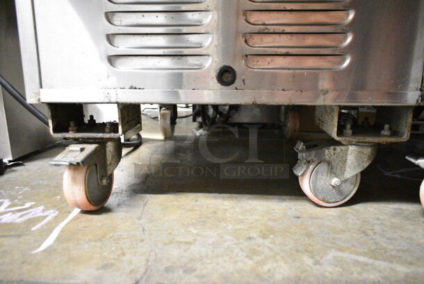 Electro Freeze FT-1 Stainless Steel Commercial Floor Style Water Cooled Batch Freezer on Commercial Casters. 230 Volts, 1 Phase. - Image 3 of 12