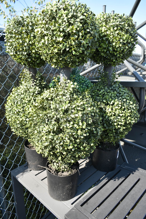 4 Fake Plants. 4 Times Your Bid! - Image 2 of 3