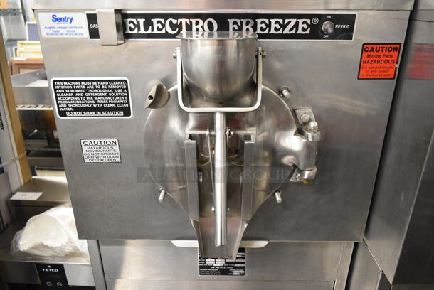 Electro Freeze FT-1 Stainless Steel Commercial Floor Style Water Cooled Batch Freezer on Commercial Casters. 230 Volts, 1 Phase. - Image 5 of 12