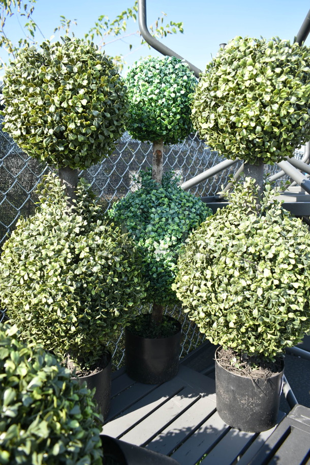 4 Fake Plants. 4 Times Your Bid! - Image 3 of 3