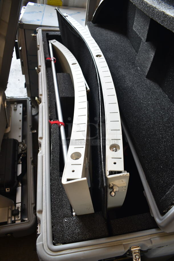 AVL Technologies 1296 TracStar Mobile Satellite Station in 2 Gray Boxes - Image 10 of 10