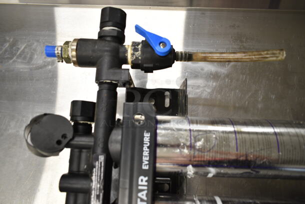 BRAND NEW SCRATCH AND DENT! Pentair Everpure QC7I Twin / Insurice Twin Water Filtration System w/ 2 Cartridges.  - Image 4 of 11