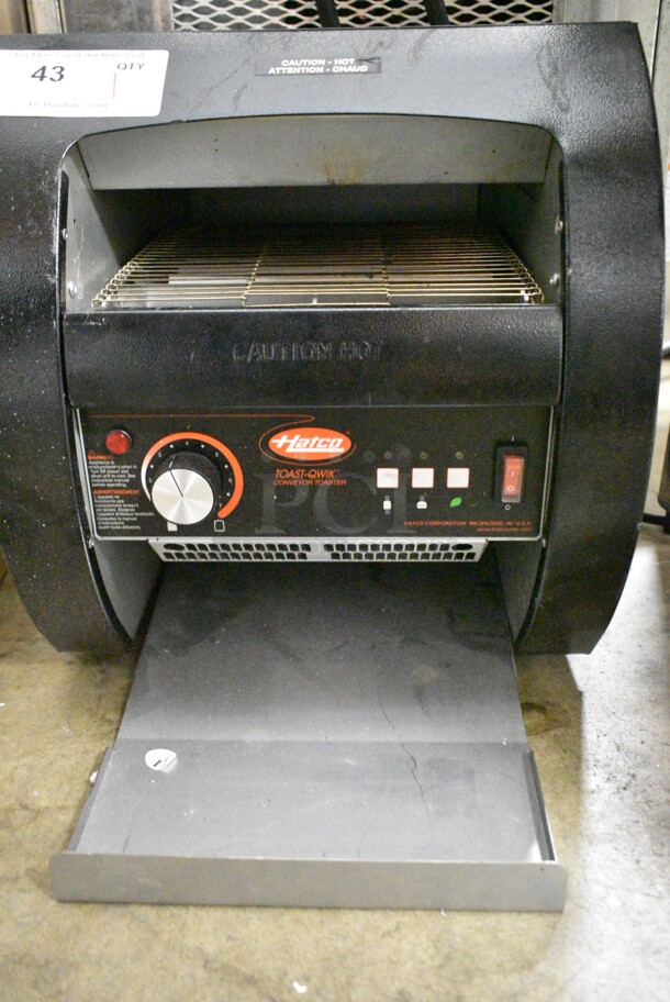Hatco TQ3-10 Metal Commercial Countertop Toast Qwik Conveyor Toaster Oven. 120 Volts, 1 Phase. Tested and Working! - Image 3 of 6
