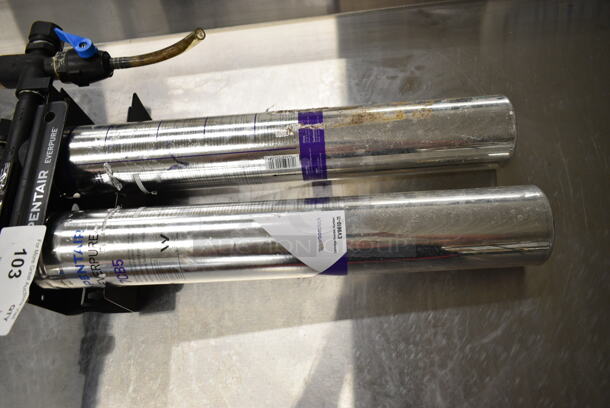 BRAND NEW SCRATCH AND DENT! Pentair Everpure QC7I Twin / Insurice Twin Water Filtration System w/ 2 Cartridges.  - Image 8 of 11