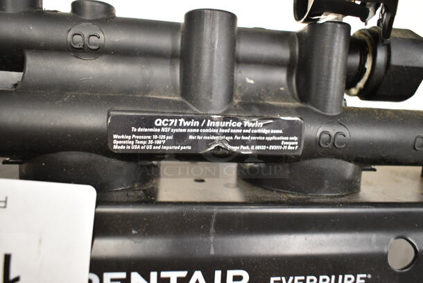 BRAND NEW SCRATCH AND DENT! Pentair Everpure QC7I Twin / Insurice Twin Water Filtration System w/ 2 Cartridges.  - Image 11 of 11