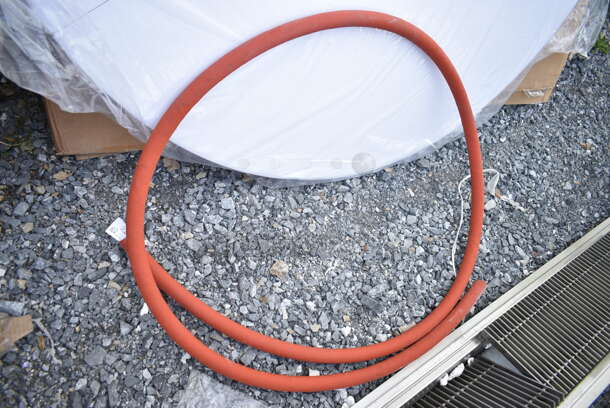 BRAND NEW SCRATCH AND DENT! Red Hose. 114x2x2 - Image 1 of 5