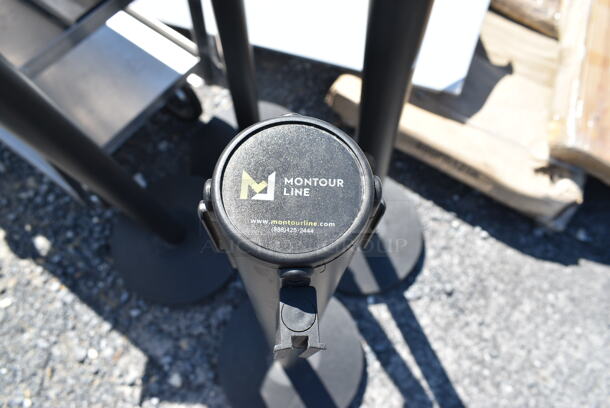 4 Montour Line Stanchions. 4 Times Your Bid!  - Image 5 of 5