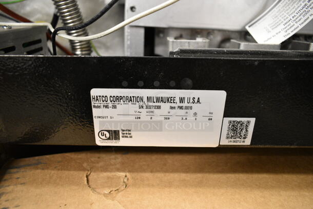 BRAND NEW SCRATCH AND DENT! Hatco PMG-200 Powermite Natural Gas Booster Heater for Conveyor Dishwasher. 195,000 BTU - Image 8 of 8