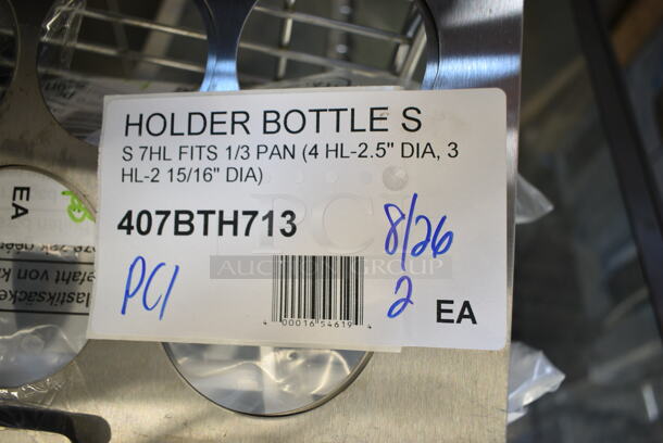 3 BRAND NEW SCRATCH AND DENT! Items Including 407BTH713 Choice Seven Hole Squeeze Bottle Holder Top for 1/3 Size Pans, Narvon 378PSMM2116 Bowl Gasket for SMM Series, Narvon 378NPSM7129 Spiral Shovel for Narvon SM1, SM2, and SM3 Granita / Slushy Machines. 3 Times Your Bid!  - Image 6 of 6