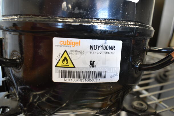 BRAND NEW SCRATCH AND DENT! Cubigel NUY100NR Motor. 115-127 Volts, 1 Phase.  - Image 6 of 6