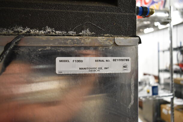 Manitowoc QY1605W Stainless Steel Ice Head on Manitowoc F1300 Commercial Ice Bin. 208-230 Volts, 1 Phase. - Image 10 of 10