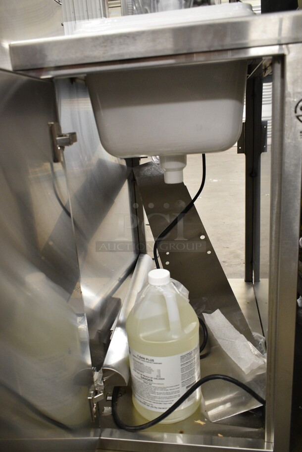 BRAND NEW! Swirl Freeze D Stainless Steel Commercial Floor Style Ice Cream Drilling Mixing Machine on Slim Equipment Stand. 120 Volts, 1 Phase. Tested and Working! - Image 8 of 12