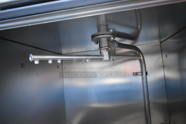 BRAND NEW SCRATCH AND DENT! 2024 Noble Wareforce UL-30 Stainless Steel Commercial Undercounter Dishwasher with 6" Stand . 115 Volts, 1 Phase. - Image 9 of 10
