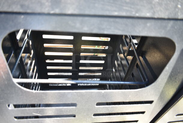 2 Black Metal Trash Can Shells. 2 Times Your Bid! - Image 6 of 6