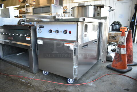 BRAND NEW SCRATCH AND DENT! 2023 Cooking Performance Group CPG SlowPro CHCT1A Stainless Steel Commercial Countertop Cook and Hold Oven. 120 Volts, 1 Phase. 