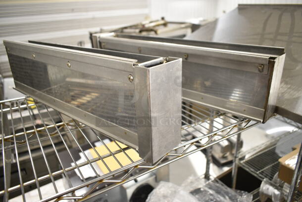 ALL ONE MONEY! Tier Lot of Various Metal Items Including Cup Dispenser, Legs, Prep Table Lid Piece,   - Image 5 of 12