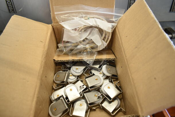 2 BRAND NEW SCRATCH AND DENT! Items Including Avantco 17814631 Replacement Large Door Roller and Main Street Equipment 541700237 Safety Thermopile for Floor Fryers. 2 Times Your Bid!  - Image 1 of 6