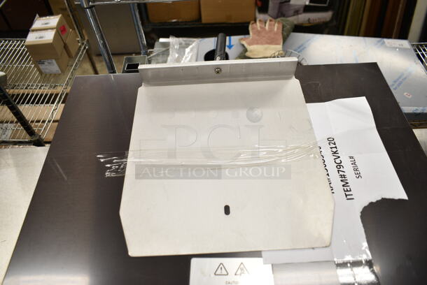 BRAND NEW SCRATCH AND DENT! 2024 Cadco VK-120 Stainless Steel Commercial Countertop Electric Powered Convection Oven. 120 Volts, 1 Phase. Tested and Working!  - Image 3 of 9