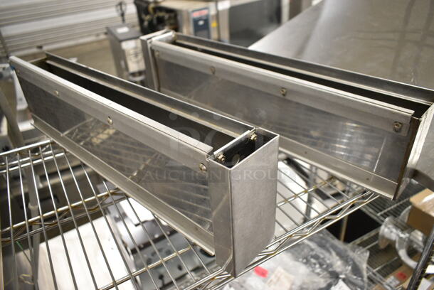 ALL ONE MONEY! Tier Lot of Various Metal Items Including Cup Dispenser, Legs, Prep Table Lid Piece,   - Image 6 of 12