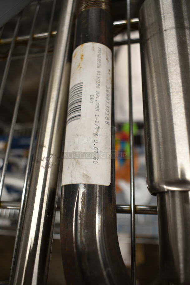 ALL ONE MONEY! Tier Lot of Various Metal Items Including Cup Dispenser, Legs, Prep Table Lid Piece,   - Image 8 of 12