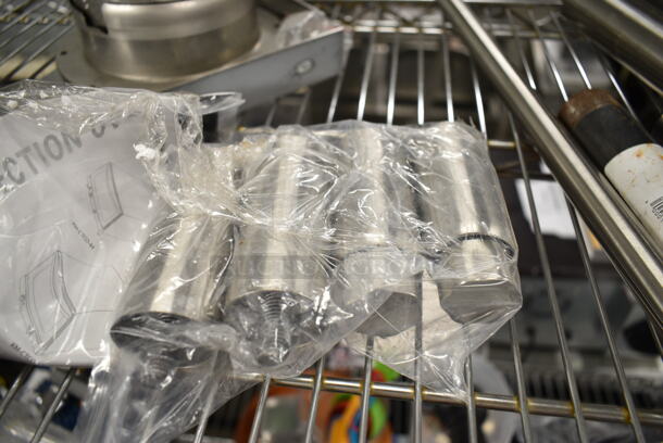 ALL ONE MONEY! Tier Lot of Various Metal Items Including Cup Dispenser, Legs, Prep Table Lid Piece,   - Image 9 of 12