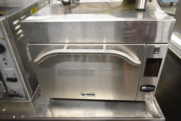 2017 Amana AXP22TLT Stainless Steel Commercial Countertop Rapid Cook Oven. 208/240 Volts, 1 Phase. - Image 1 of 7