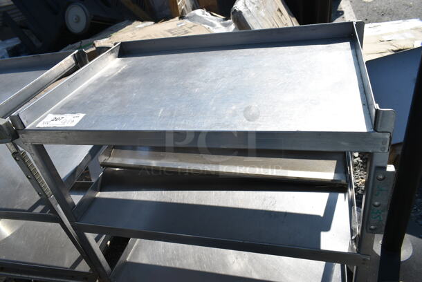 2 Metal 3 Tier Cart on Commercial Casters. 2 Times Your Bid! - Image 4 of 9