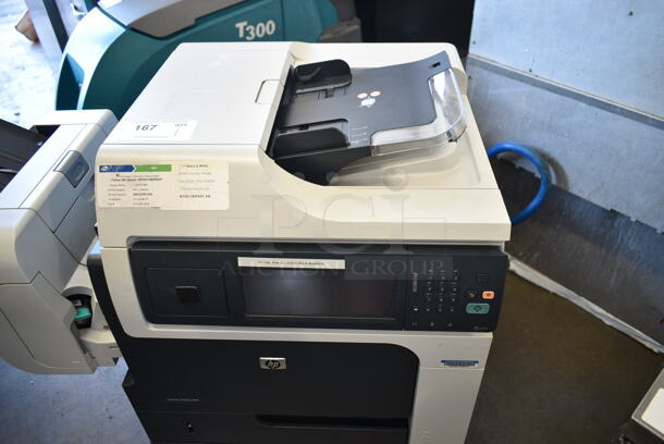 HP CC456-60002 Floor Style Laser Printer on Casters.  - Image 2 of 11