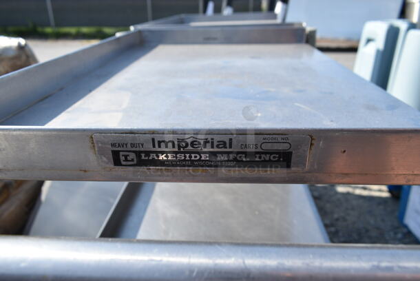 2 Metal 3 Tier Cart on Commercial Casters. 2 Times Your Bid! - Image 9 of 9
