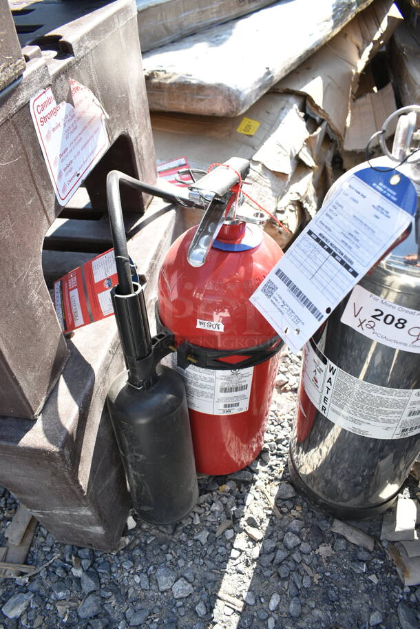 2 Fire Extinguishers. 2 Times Your Bid! Buyer Must Pick Up - We Will Not Ship This Item. - Image 2 of 5