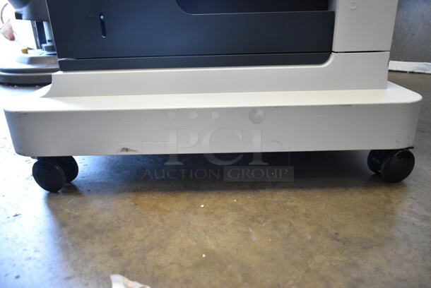 HP CC456-60002 Floor Style Laser Printer on Casters.  - Image 9 of 11