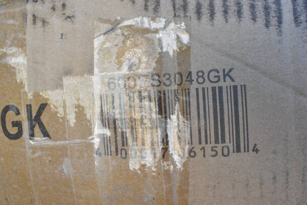 BRAND NEW SCRATCH AND DENT! Regency 600ES3048GK 30" x 48" 16 Gauge Stainless Steel Equipment Stand with Galvanized Undershelf and Casters. May Be Missing Pieces.  - Image 2 of 2