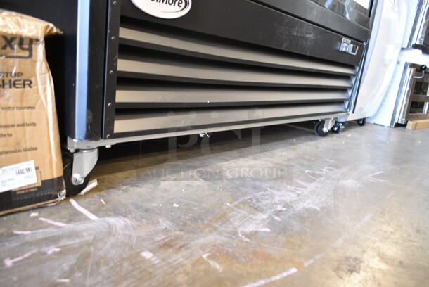 BRAND NEW SCRATCH AND DENT! 2024 KoolMore MDR-2D-GSLD Metal Commercial 2 Door Reach In Cooler Merchandiser w/ Poly Coated Racks. 115 Volts, 1 Phase. Tested and Working! - Image 6 of 11