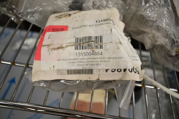 8 BRAND NEW SCRATCH AND DENT! Items Including 60143513-CL Part for Motor Assembly, 1315004864 Alto-Shaam 5004864 Stacking Hardware Kit for Cook and Hold Ovens, Holding Cabinets, and Smokers, Slicer Piece, Slicer Blade Sharpening Stone, Metal Pieces. 8 Times Your Bid! - Image 3 of 11
