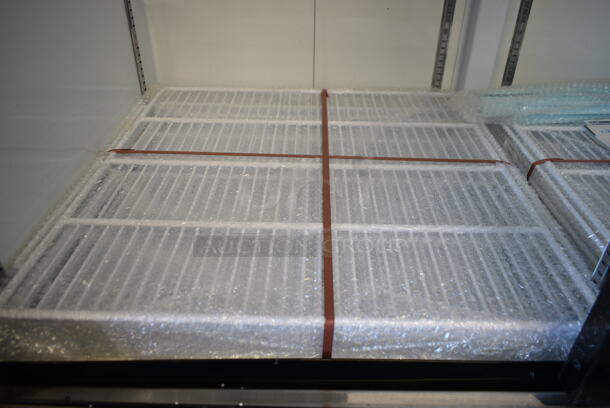 BRAND NEW SCRATCH AND DENT! 2024 KoolMore MDR-2D-GSLD Metal Commercial 2 Door Reach In Cooler Merchandiser w/ Poly Coated Racks. 115 Volts, 1 Phase. Tested and Working! - Image 10 of 11