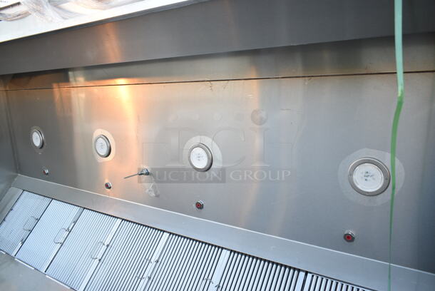BRAND NEW! 10.5' CaptiveAire 6024 ND-2 Stainless Steel Commercial Grease Hood w/ Filters and Lights.  - Image 6 of 9