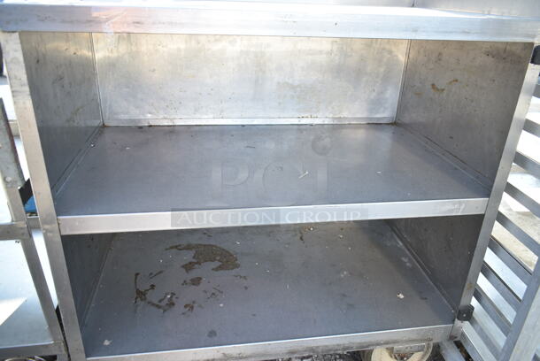Stainless Steel 3 Tier Cart on Commercial Casters.  - Image 4 of 4