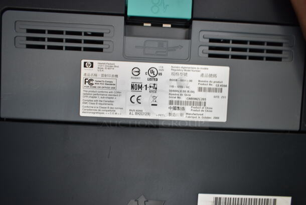 HP BOISB-0801-00 Countertop Printer. 100-127 Volts, 1 Phase.  - Image 5 of 5