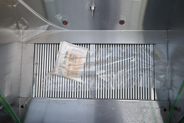 BRAND NEW! 6' CaptiveAire 6024 ND-2 Stainless Steel Commercial SELF CONTAINED Grease Hood w/ Filters and Light.  - Image 4 of 12