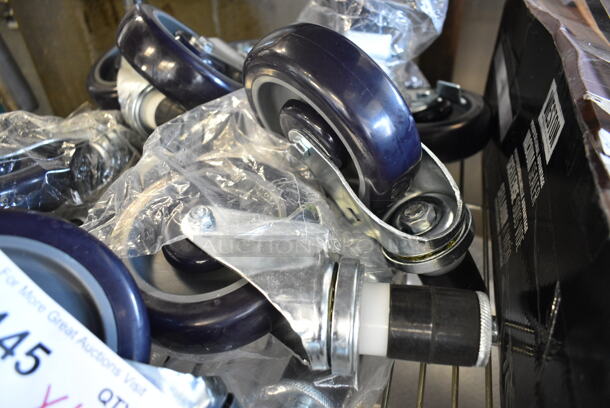 BRAND NEW SCRATCH AND DENT! Lot of 16 Commercial Casters. - Image 6 of 7