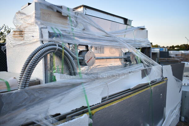 BRAND NEW! 6' CaptiveAire 6024 ND-2 Stainless Steel Commercial SELF CONTAINED Grease Hood w/ Filters and Light.  - Image 5 of 12