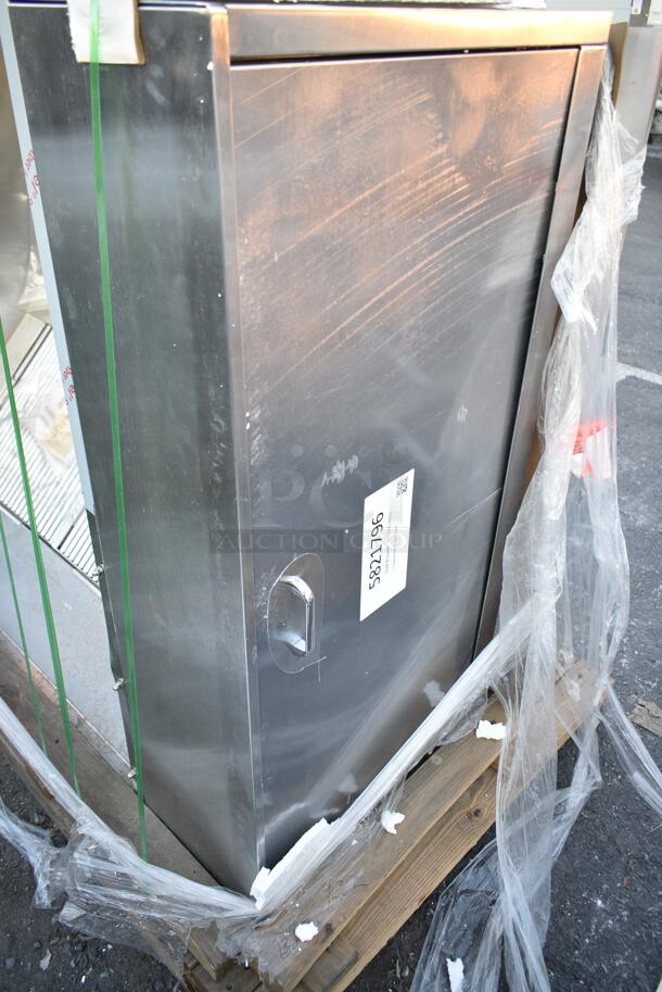 BRAND NEW! 6' CaptiveAire 6024 ND-2 Stainless Steel Commercial SELF CONTAINED Grease Hood w/ Filters and Light.  - Image 7 of 12