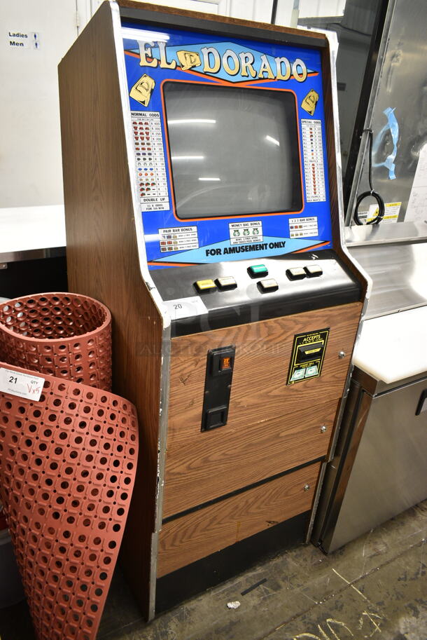 El Dorado Arcade Game w/ Bill and Coin Acceptor. Tested and Working! - Image 2 of 9