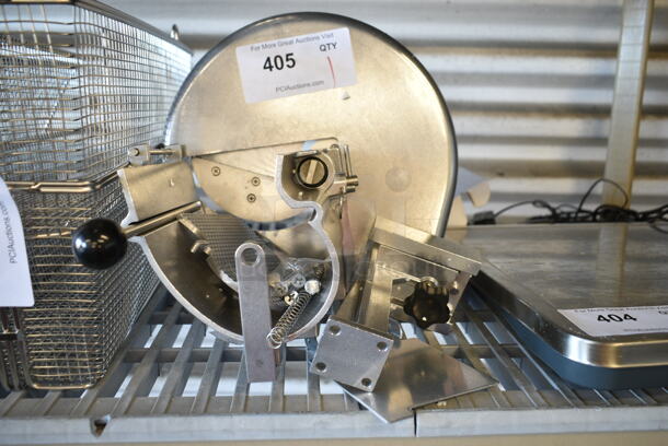 BRAND NEW SCRATCH AND DENT! Nemco Metal Commercial Vegetable Slicer Pieces - Image 2 of 7