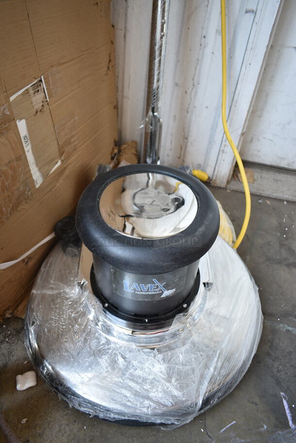 BRAND NEW SCRATCH AND DENT! Lavex 978LAVP20A Floor Polisher w/ Boxes of Floor Pads. 110-120 Volts, 1 Phase. Tested and Working! - Image 7 of 12