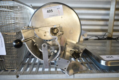 BRAND NEW SCRATCH AND DENT! Nemco Metal Commercial Vegetable Slicer Pieces