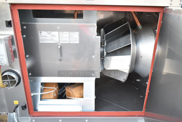 BRAND NEW! CaptiveAire SIF20DD Stainless Steel Commercial Power Ventilator / Exhaust Fan Rooftop System. - Image 8 of 12