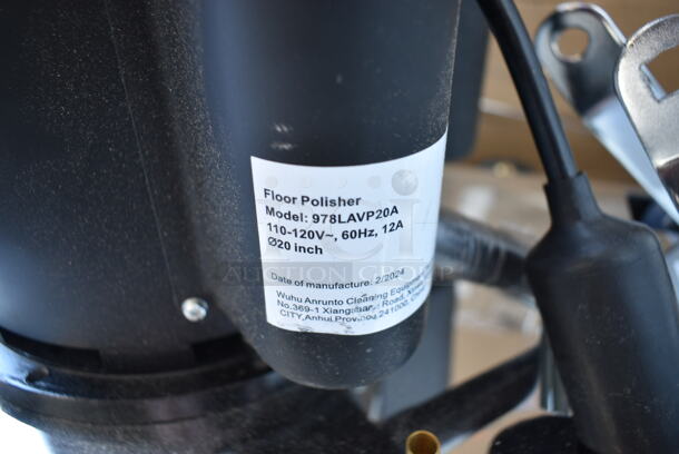 BRAND NEW SCRATCH AND DENT! Lavex 978LAVP20A Floor Polisher w/ Boxes of Floor Pads. 110-120 Volts, 1 Phase. Tested and Working! - Image 12 of 12