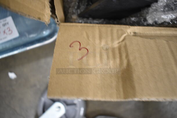 ALL ONE MONEY! Lot of 4 BRAND NEW Convection Oven Legs and 3 Casters.  - Image 7 of 10